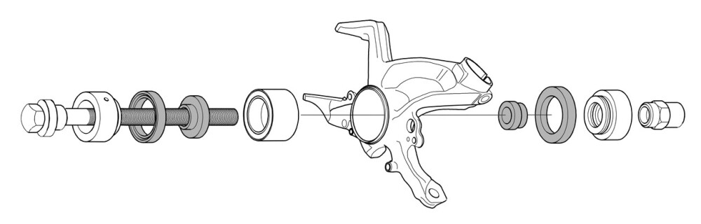 Wheel Bearing Tool Set 1