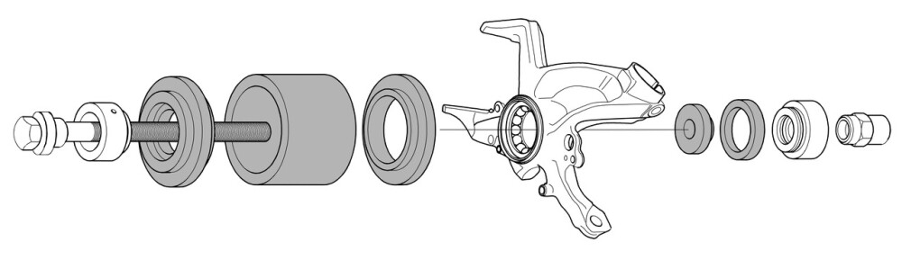 Wheel Bearing Tool Set 1