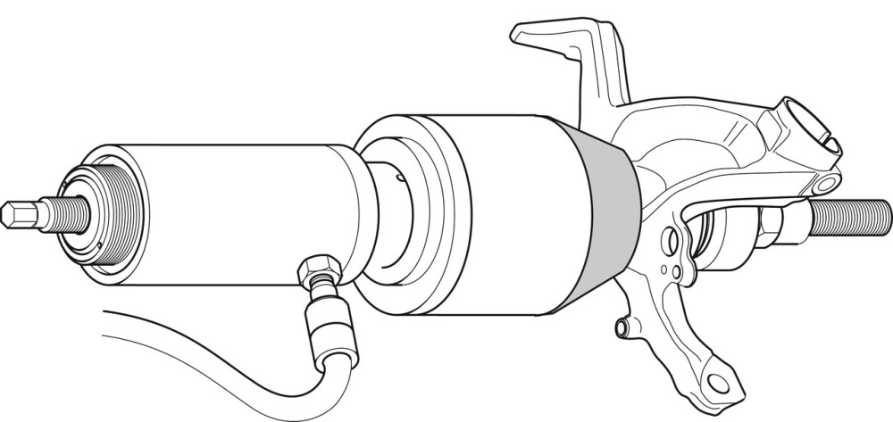 Adapterring, konisch