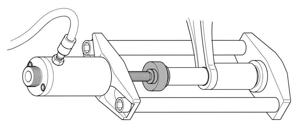 Retaining Adaptor for Clamping Nut M20