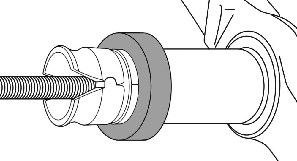 Retaining Ring for Quick-Action Clamping Nuts, M16 + M20