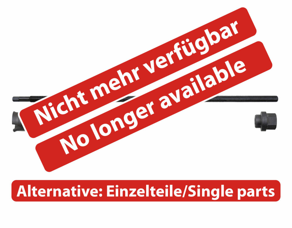 Zugspindel mit Schnellspannmutter, mechanisch, M10