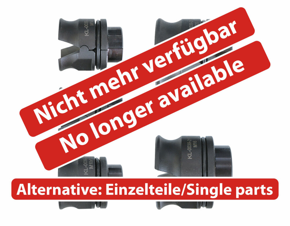 Schnellspannmutter-Satz, 5-teilig