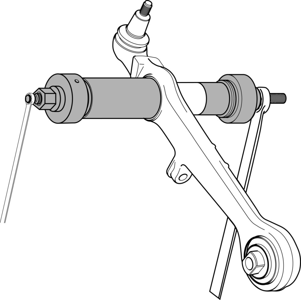 Pulling Device for Silentbloc, mechanical