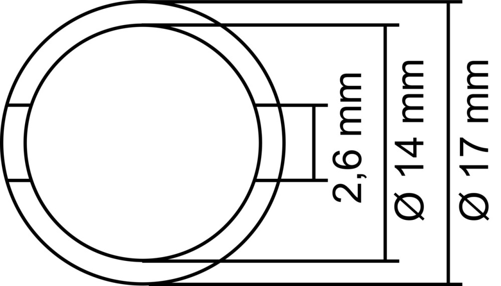 Strut Nut Socket with Pins, Mercedes W203