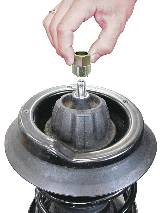 Strut Nut Socket with Pins, Mercedes W203