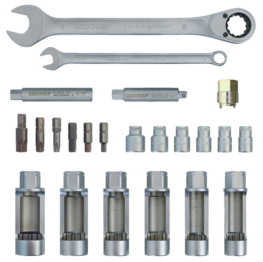 Shock Absorber Piston Rod Tool Kit