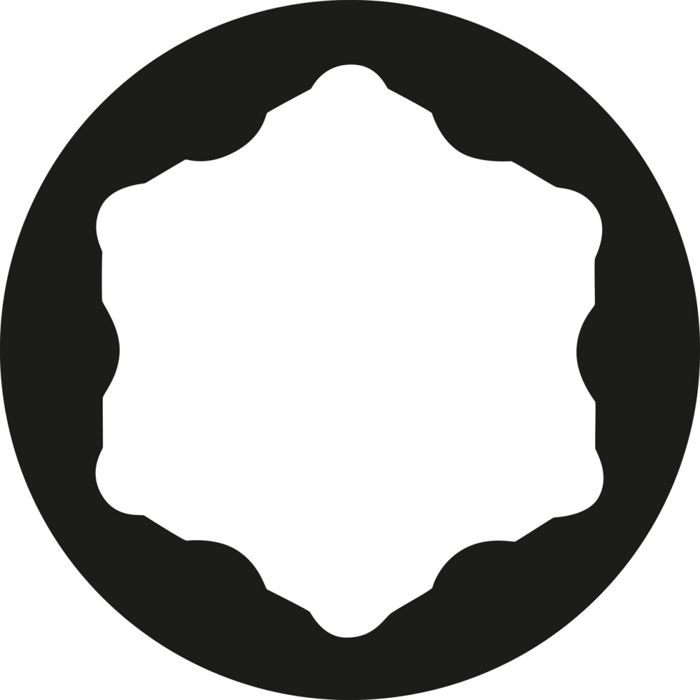 Spezial Kraftschrauber-Satz 1/2", 3-teilig