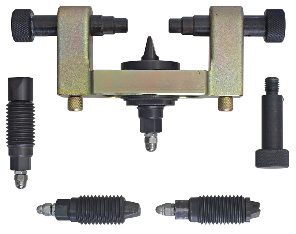 Spreader Tool, adjustable, with Wedges 1 + 2 + 4 + 5