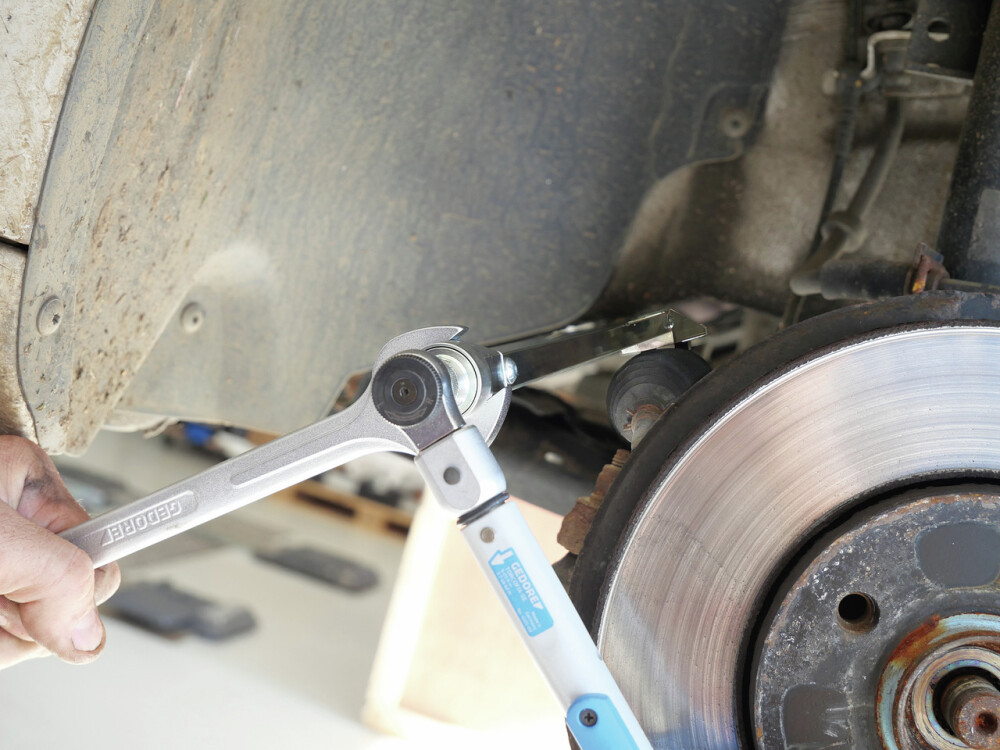Hose clamp pliers for steering boots, long version