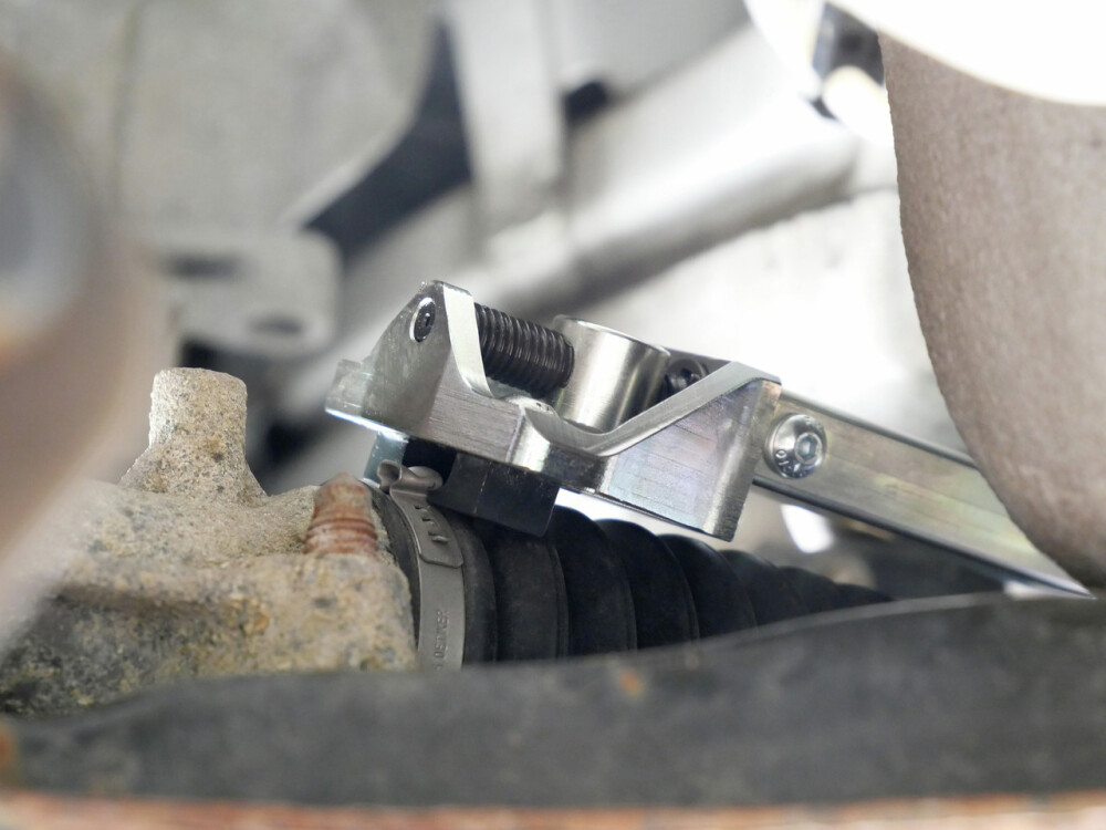 Schlauchklemmenzange, lange Ausführung für Lenkmanschetten