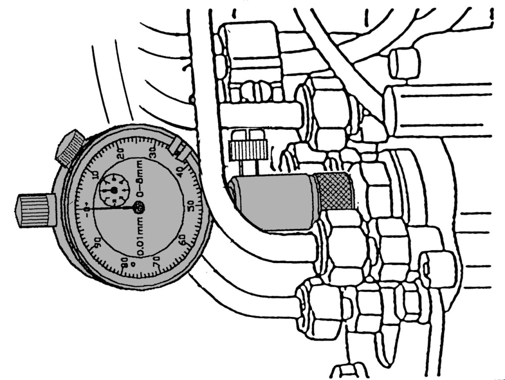 Dial Gauge, Ø 58mm