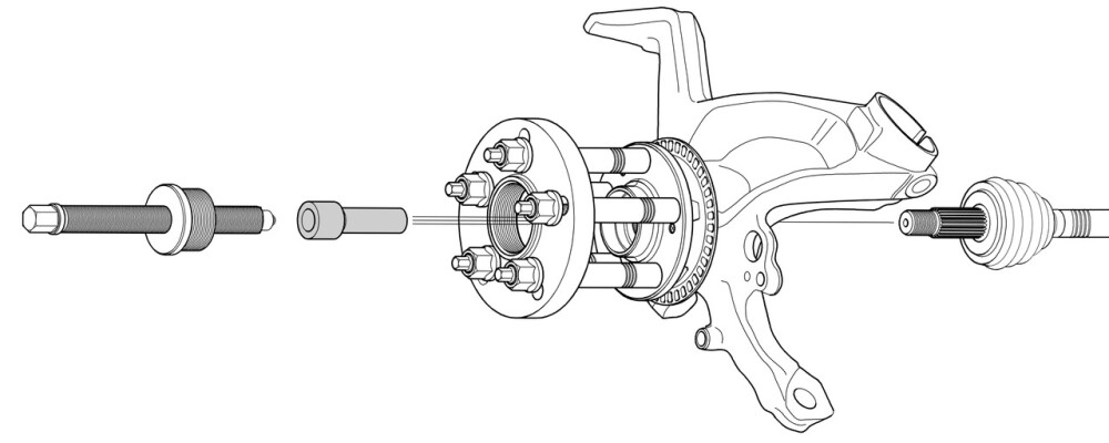 Thrust Piece for Drive Shafts