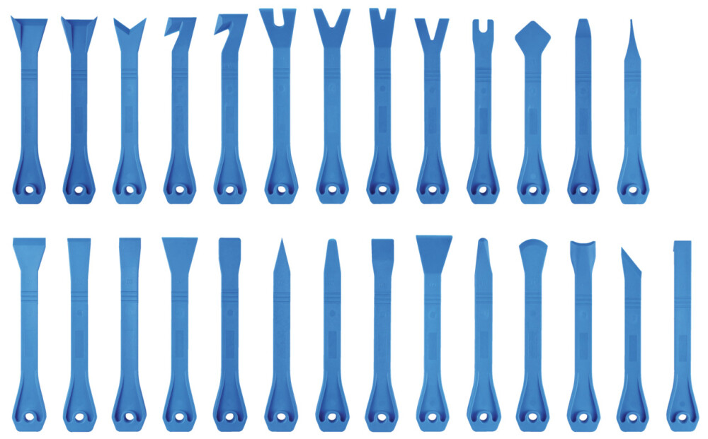 Plastic wedge kit, 27 pcs.