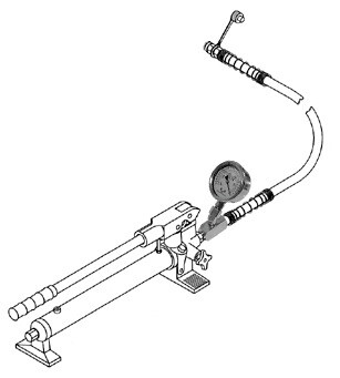 Manometer für KL-0040-2200, 1/4" NPT