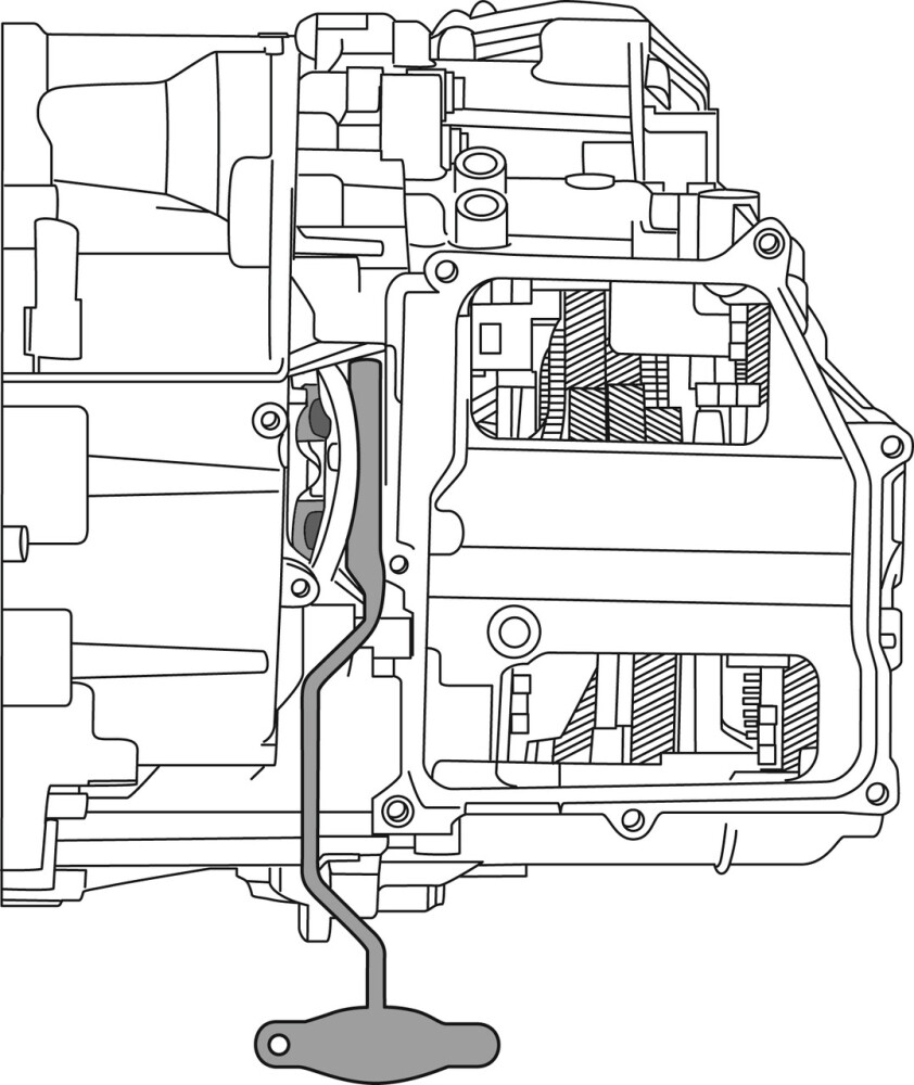 Fixing Lever with Guide Pin