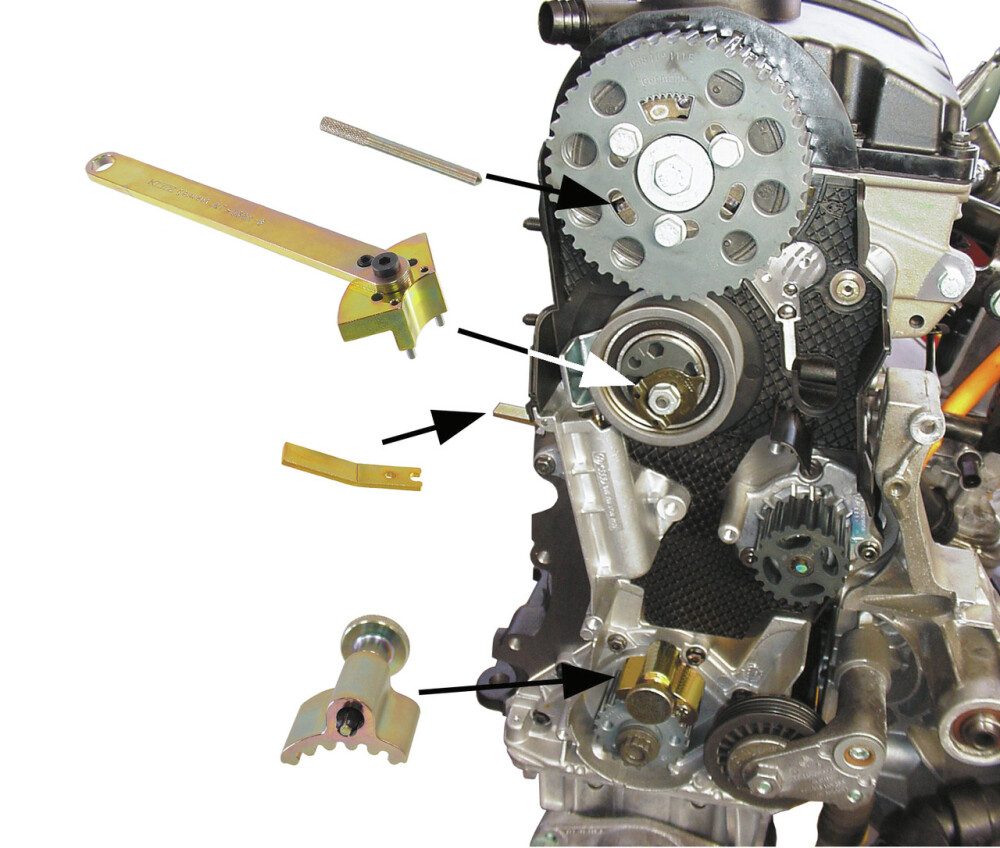 Arretierwerkzeug-Satz, VW-Audi