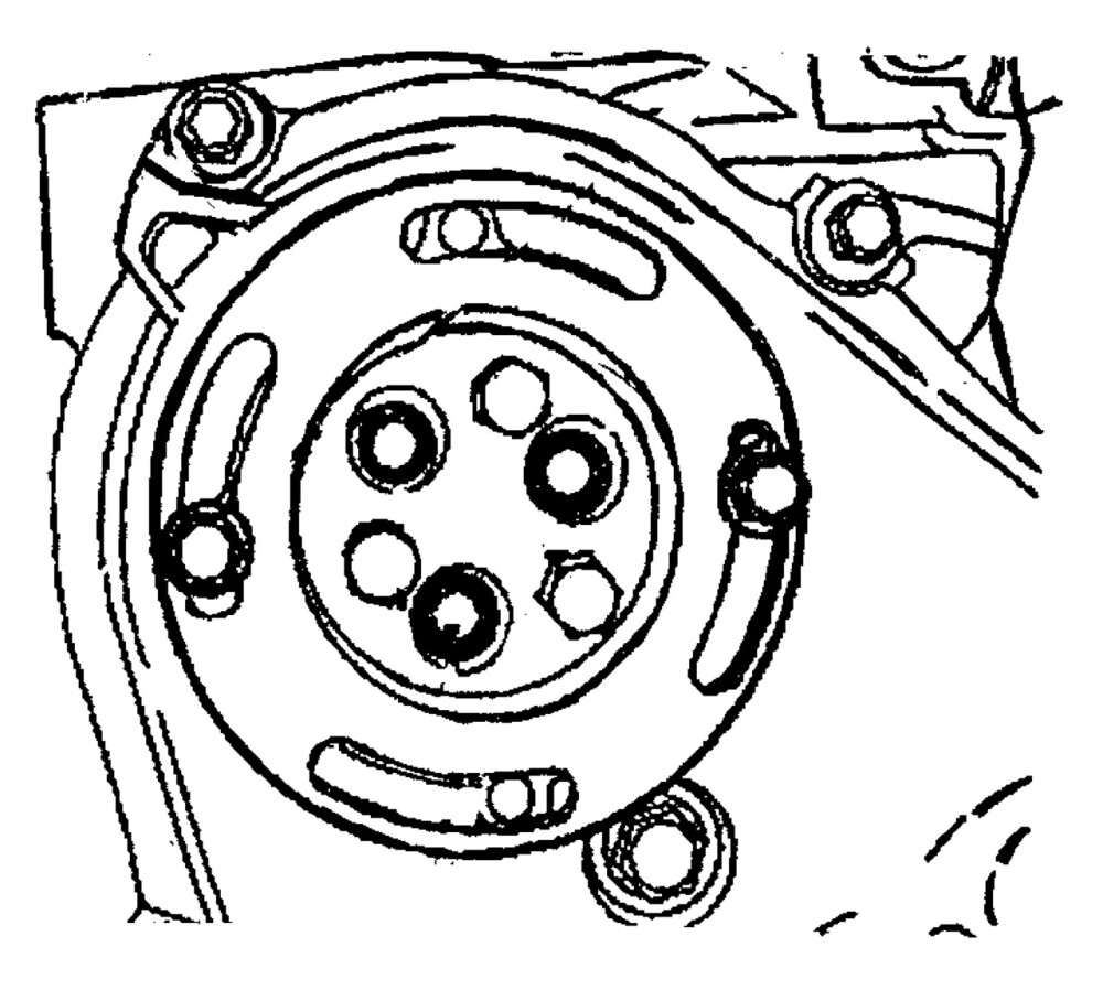 Locking Tool, Water Pump, Opel/Vauxhall
