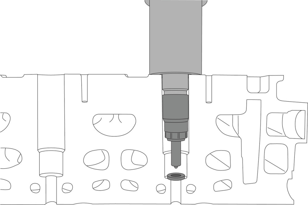 Injector Nozzle Puller, Ford EcoBlue 2.0