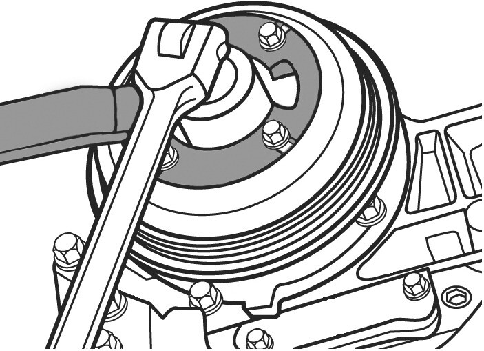 Counter-Holding Tool, Crankshaft