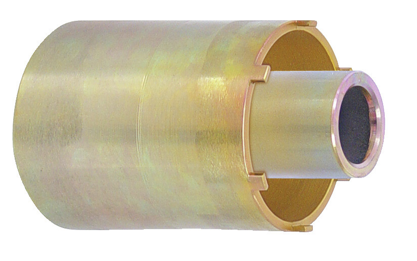 6-Pin Lock Nut Socket with Guide Tube, Ø 117mm