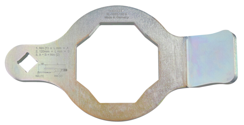Radkapsel-/Achsmutter-Schlagschlüssel, 110 mm