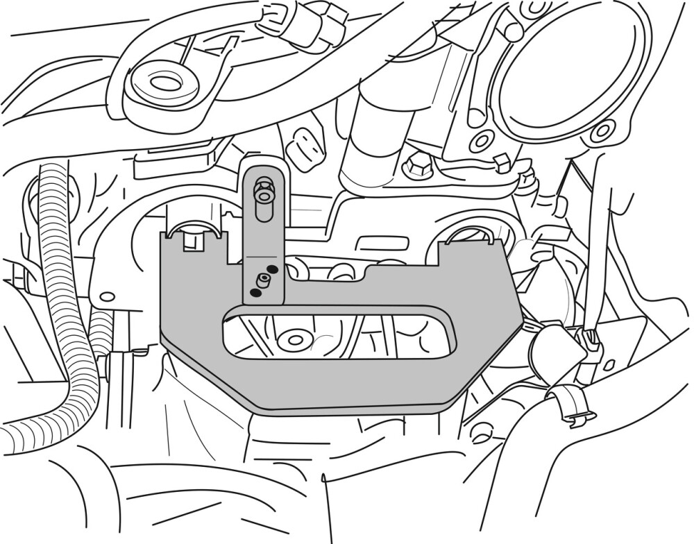 Locking Tool Set, Renault