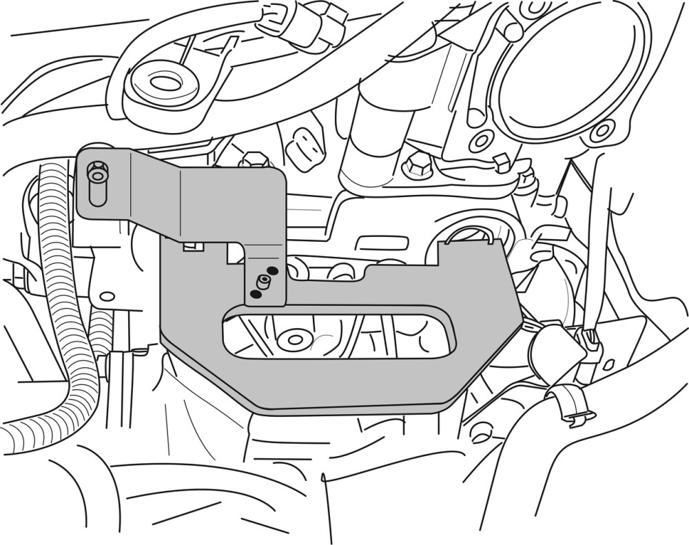 Locking Tool Set, Renault
