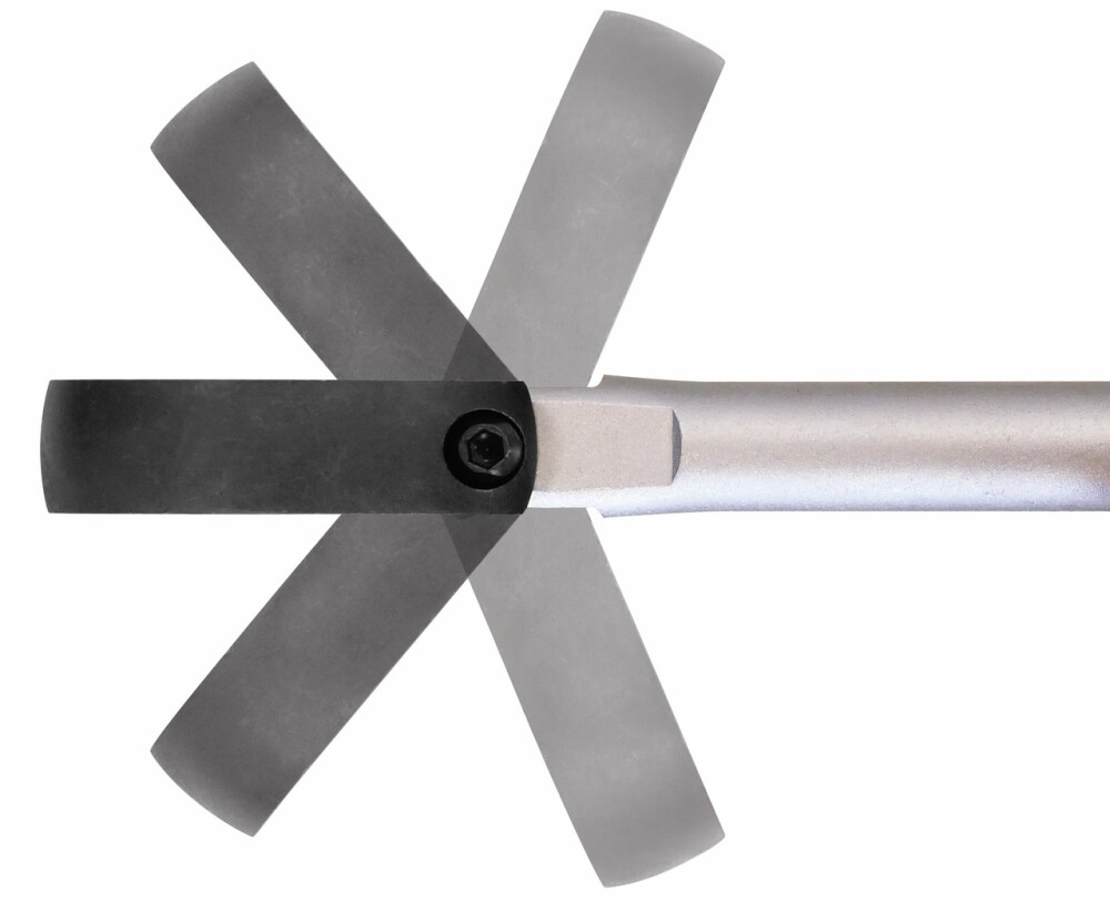 Articulated Ring Spanner Set, open, 150mm