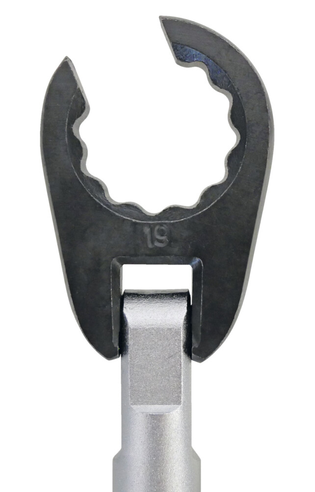Articulated Ring Spanner Set, open, 150mm