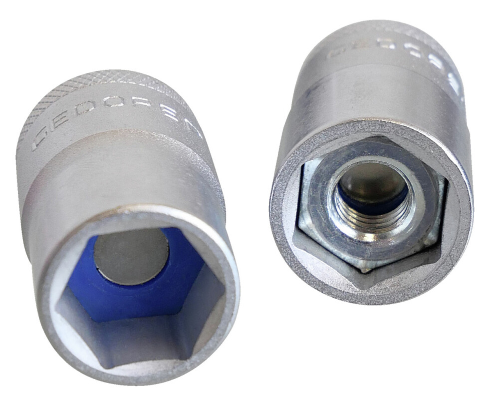 Socket inserts, magnetic, 10-19mm