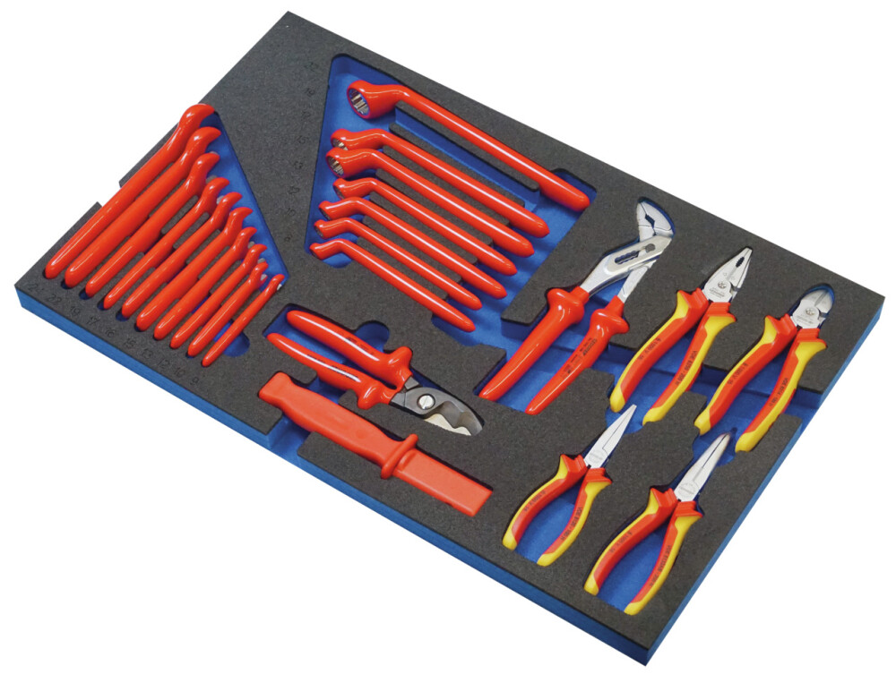 Tool Trolley with a High-Voltage Range, 103 pcs.