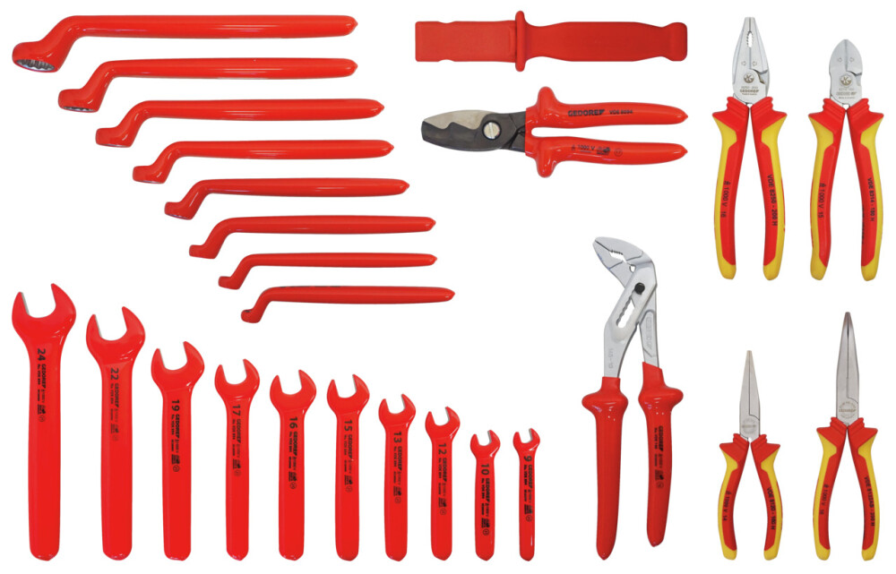 Tool Trolley with a High-Voltage Range, 103 pcs.