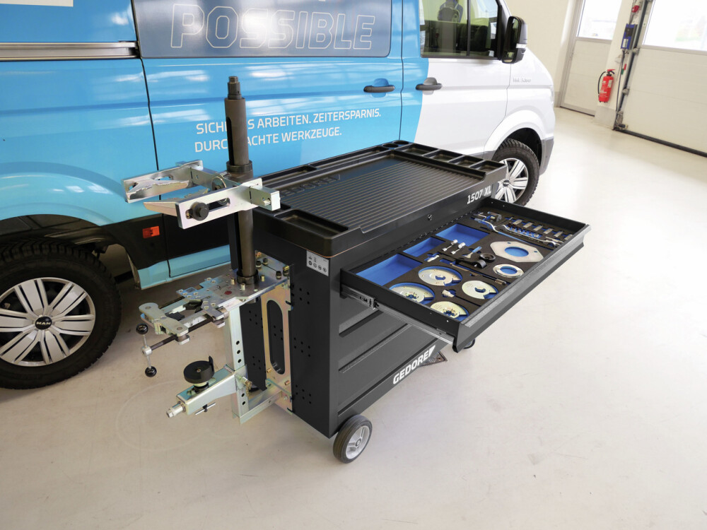 Workshop trolley "Springs and shock absorbers"