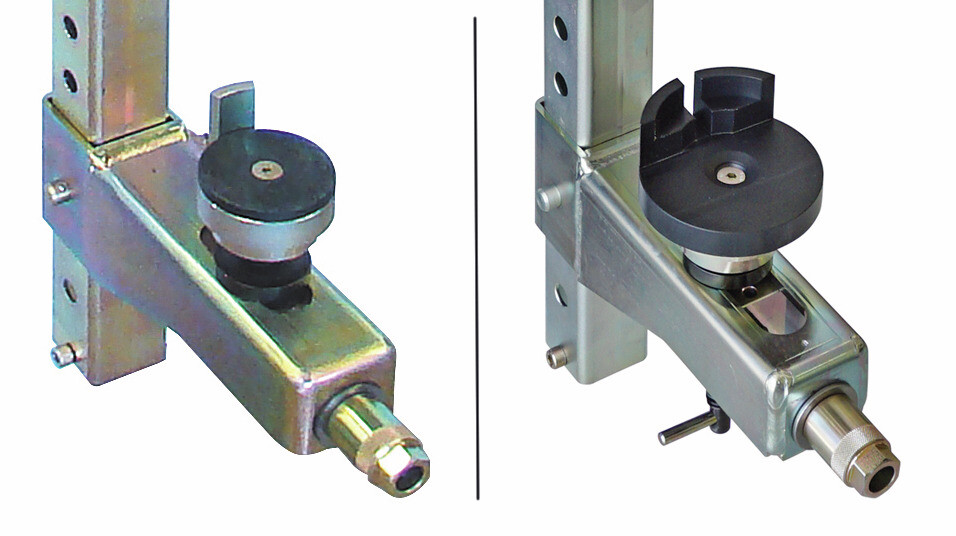 Plastic support for shock absorber 100 mm