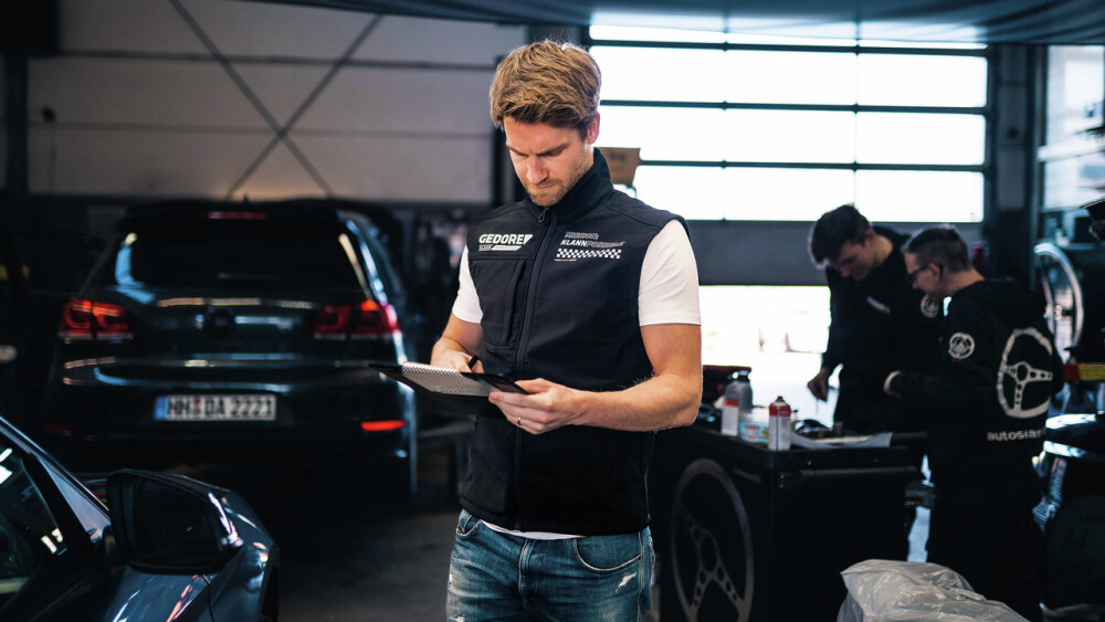 Waistcoat black, GAM, L