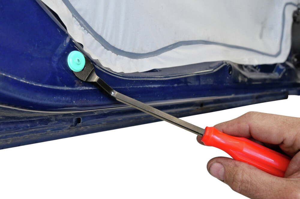 Fastening clip set 676 pieces with disassembly lever